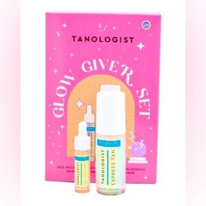 TANOLOGIST Glow Giver Self Tanning Water Drops Set Medium NWT
